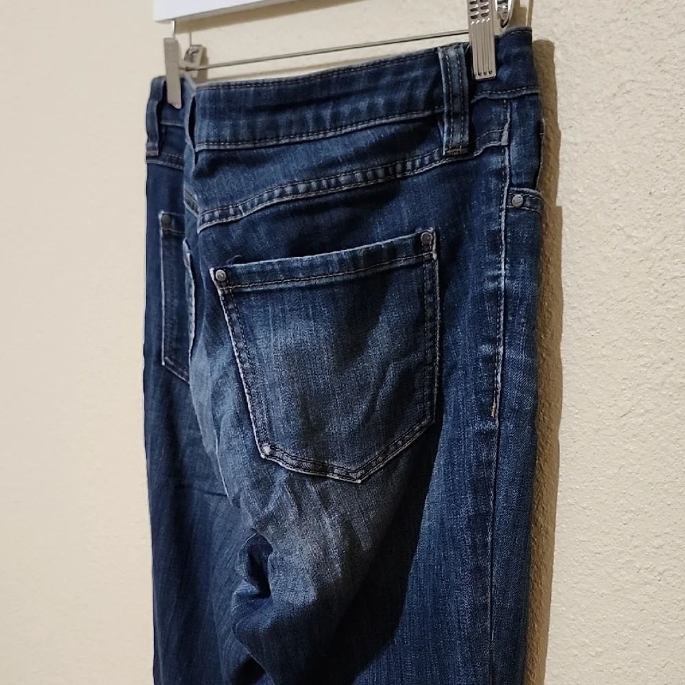 LC Lauren Conrad Blue Skinny Jeans Classic Style - Picture 9 of 14